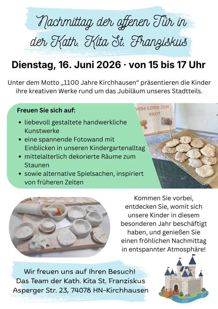 Nachmittag der offenen Tür